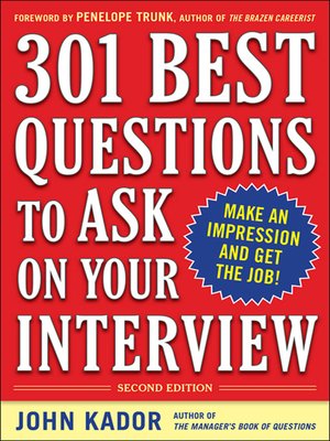 cover image of 301 Best Questions to Ask on Your Interview